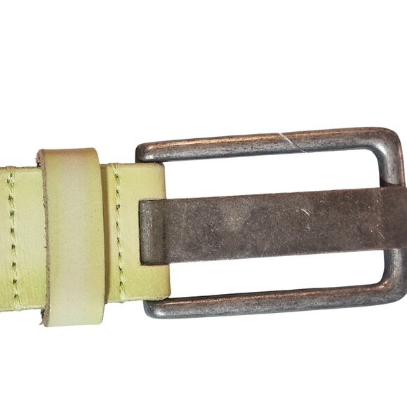 We The Free Yellow Belt with Silver Buckle - Picture 1 of 9